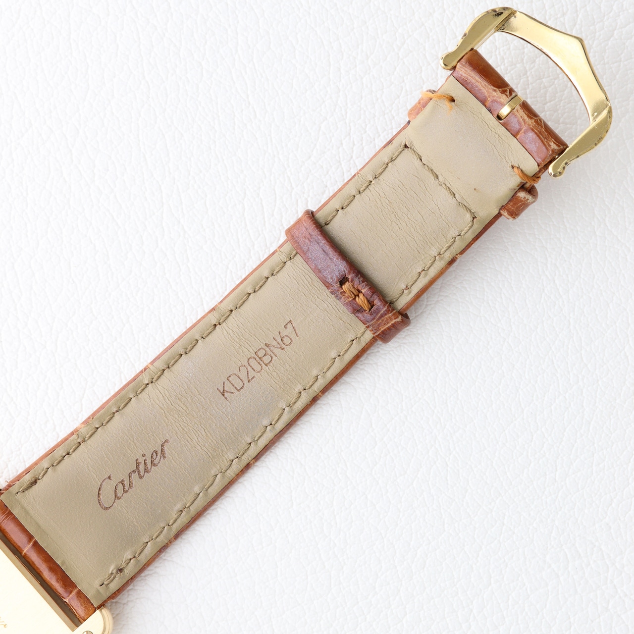 カルティエ タンクルイ LM クオーツ デイト付き