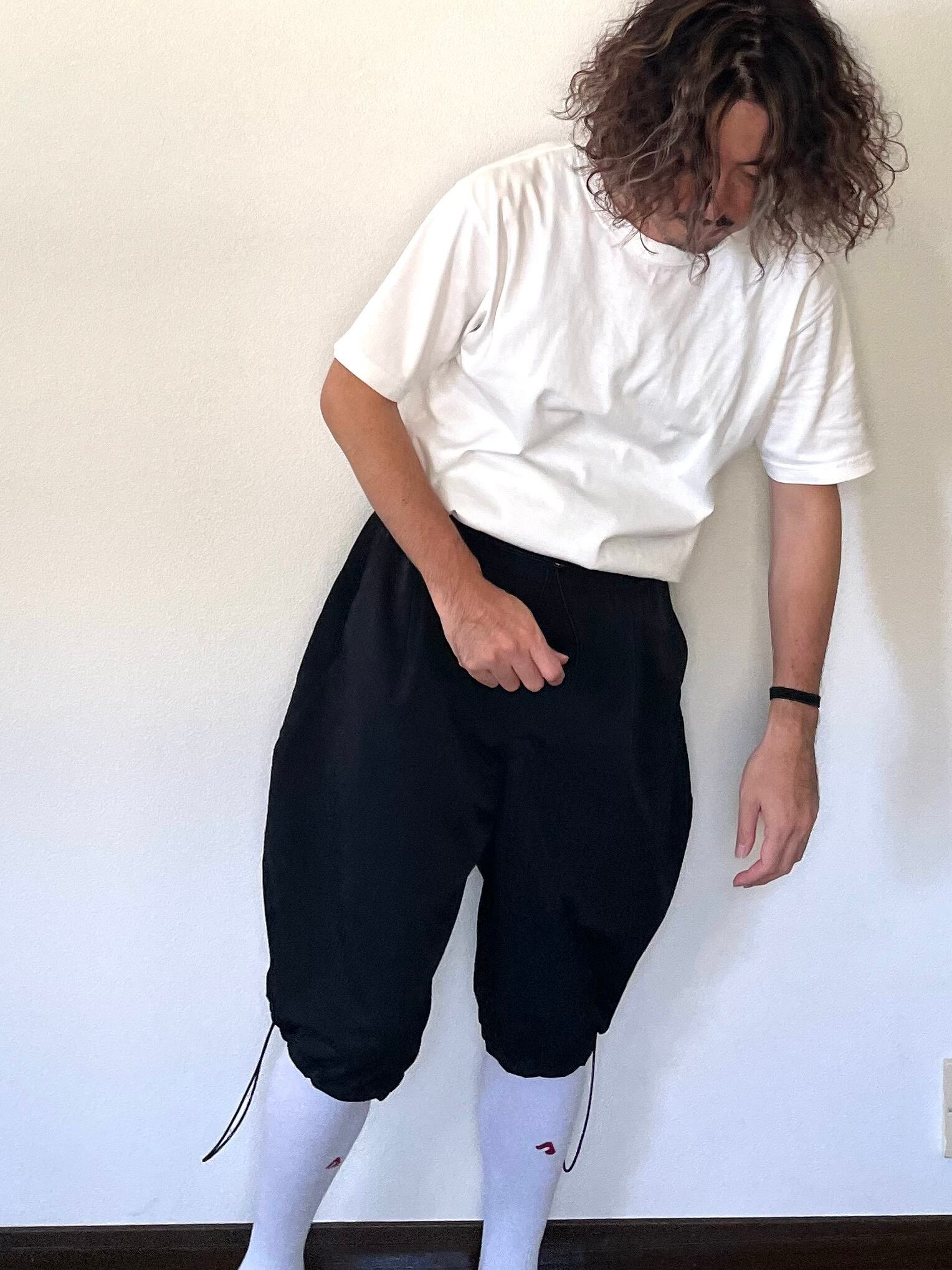 良品 TAIGALIONA アウトタック ジョッパーズ パンツ ブラック 系