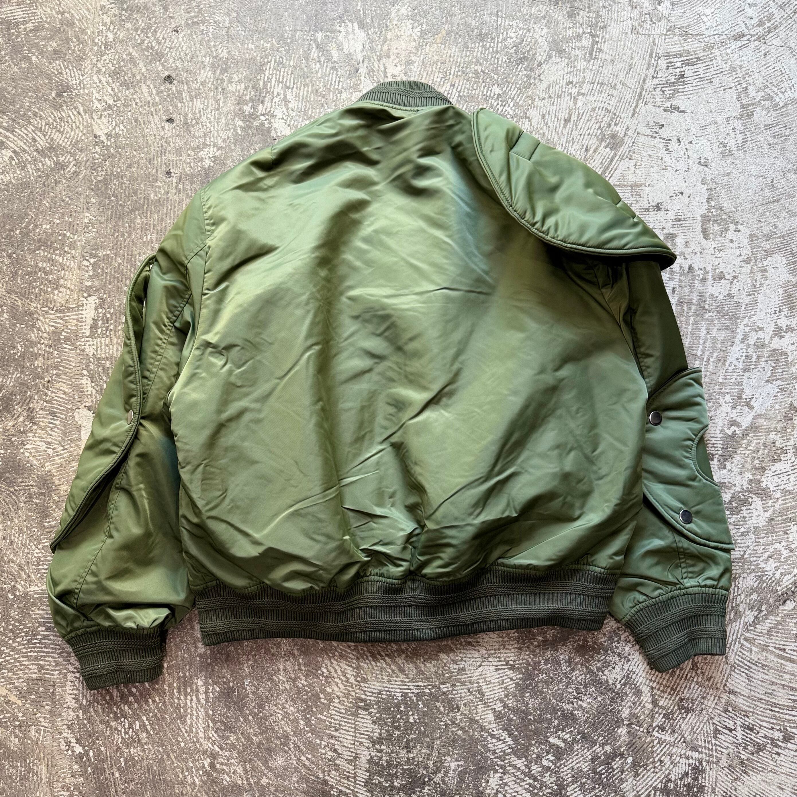 Walter Van Beirendonck 2017AW Padded Armor Bomber Jacket Size 50