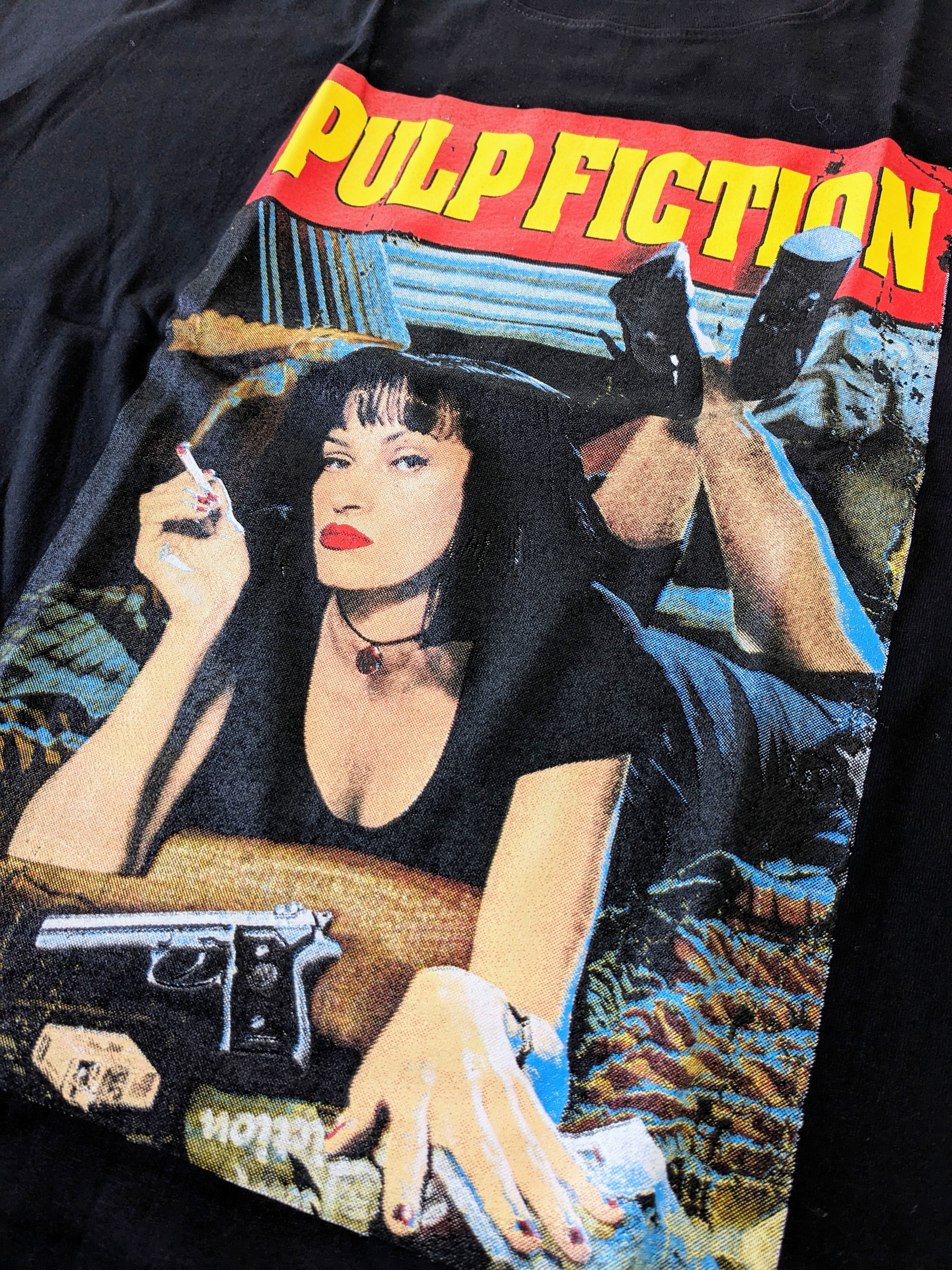 【Tシャツ  『パルプ・フィクション』（Pulp Fiction）】〚アメリカン雑貨 アメトイ〛
