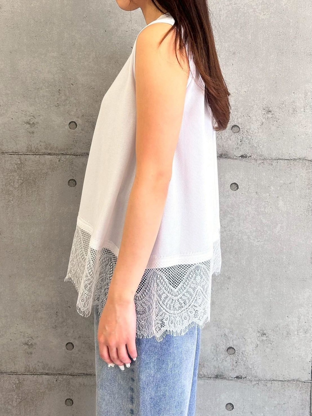 ロージー  Rosiee 裾レースTOPS