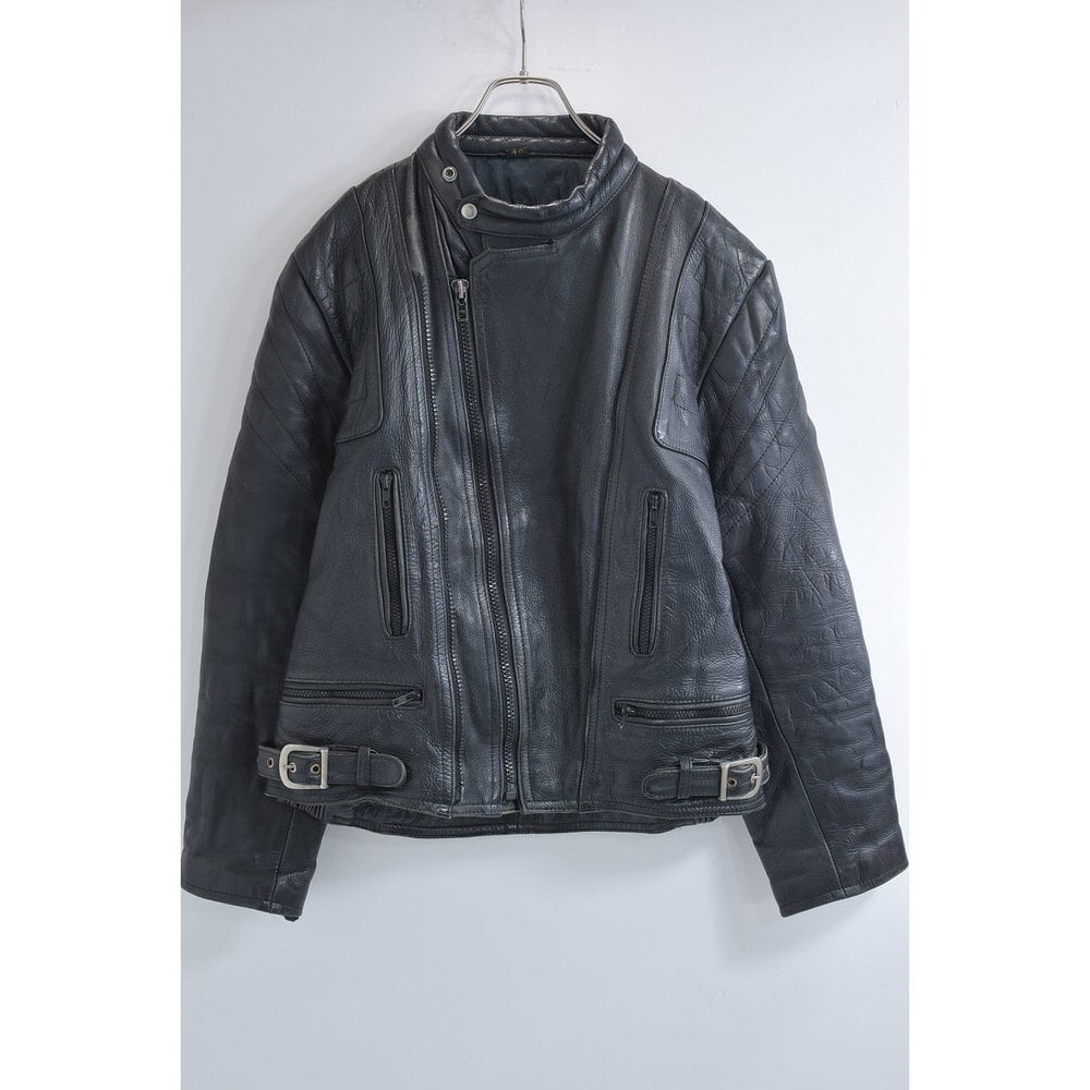 Vintage ヴィンテージ SPORTEX セミダブル レザー ライダース Vintage ヴィンテージ SPORTEX セミダブル レザー ライダース