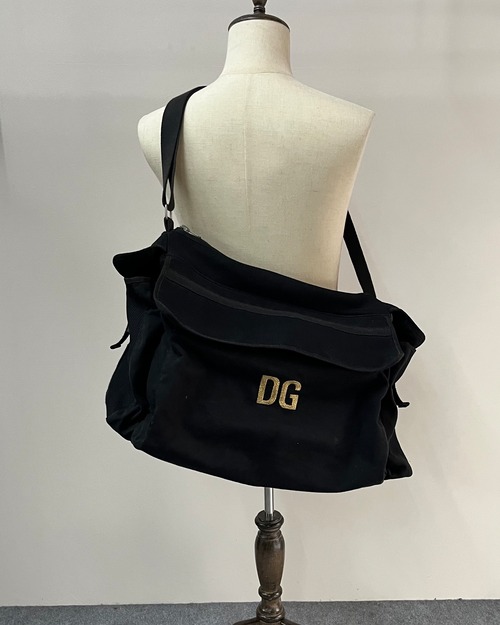 【DOLCE&GABBANA】mesh switching boston bag