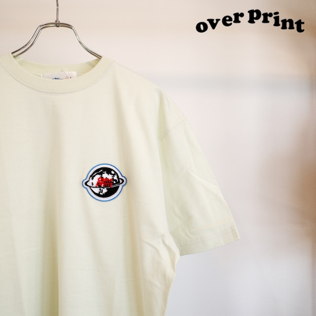 【over print】Velbed emblem Tee