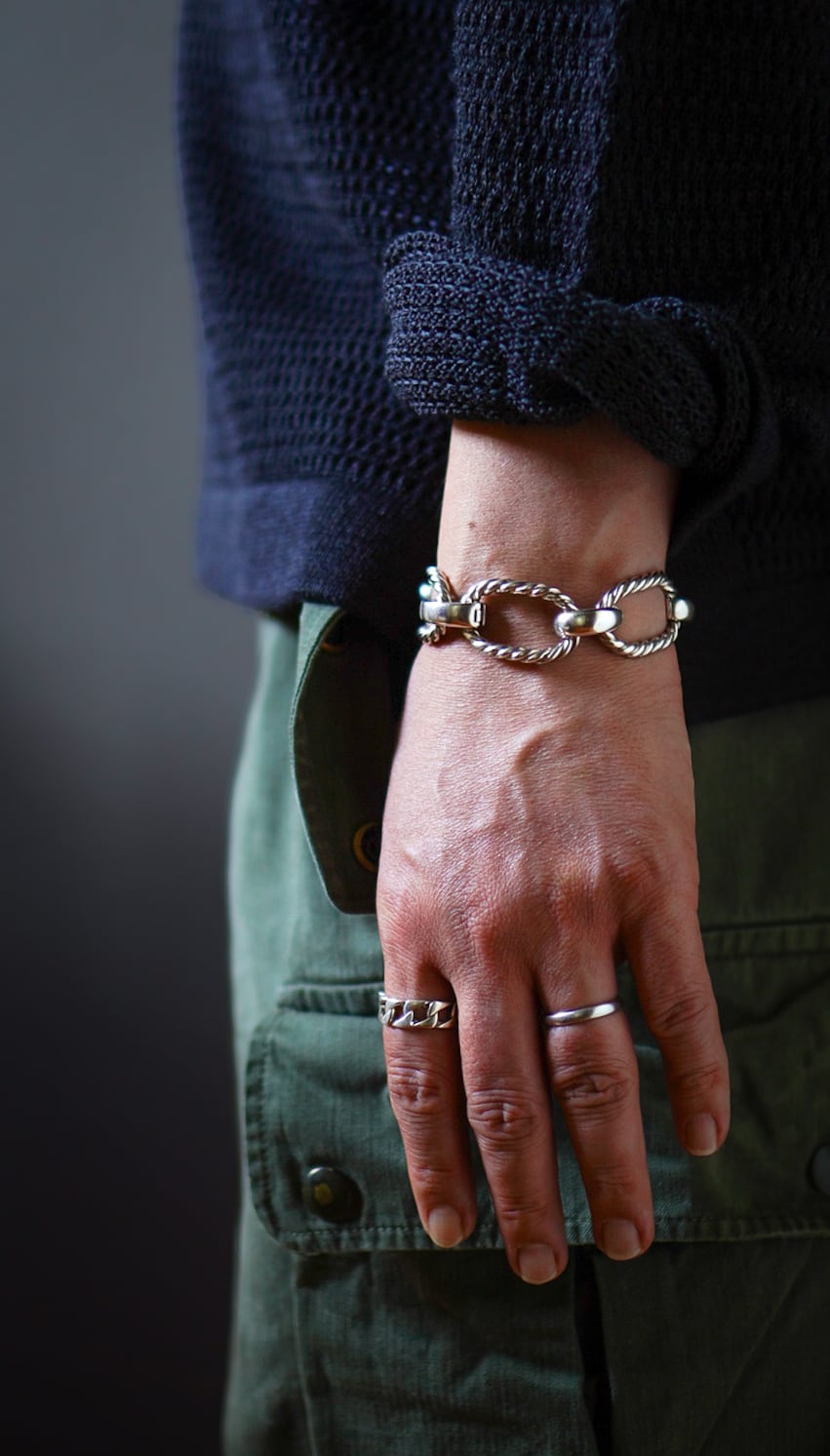 USED】TIFFANY&Co. ティファニー ID リング 《シルバー925 指輪 喜平