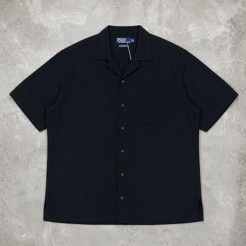 “Size XL”Polo Ralph Lauren "CALDWELL" Silk × Cotton Shirt