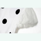 【2color】水玉パレード、ドットTシャツ《i0648》