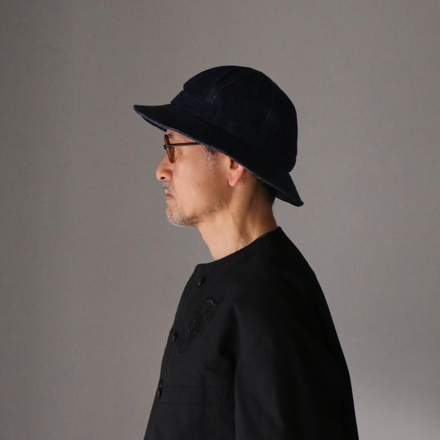 YAECA LIKE WEAR/ヤエカ ライクウェア ハット LOW INDIGO #24902 YAECA LIKE WEAR/ヤエカ ライクウェア ハット LOW INDIGO #24902