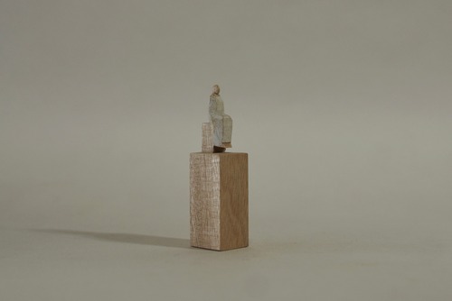 (128)wood figure-mini台付_071