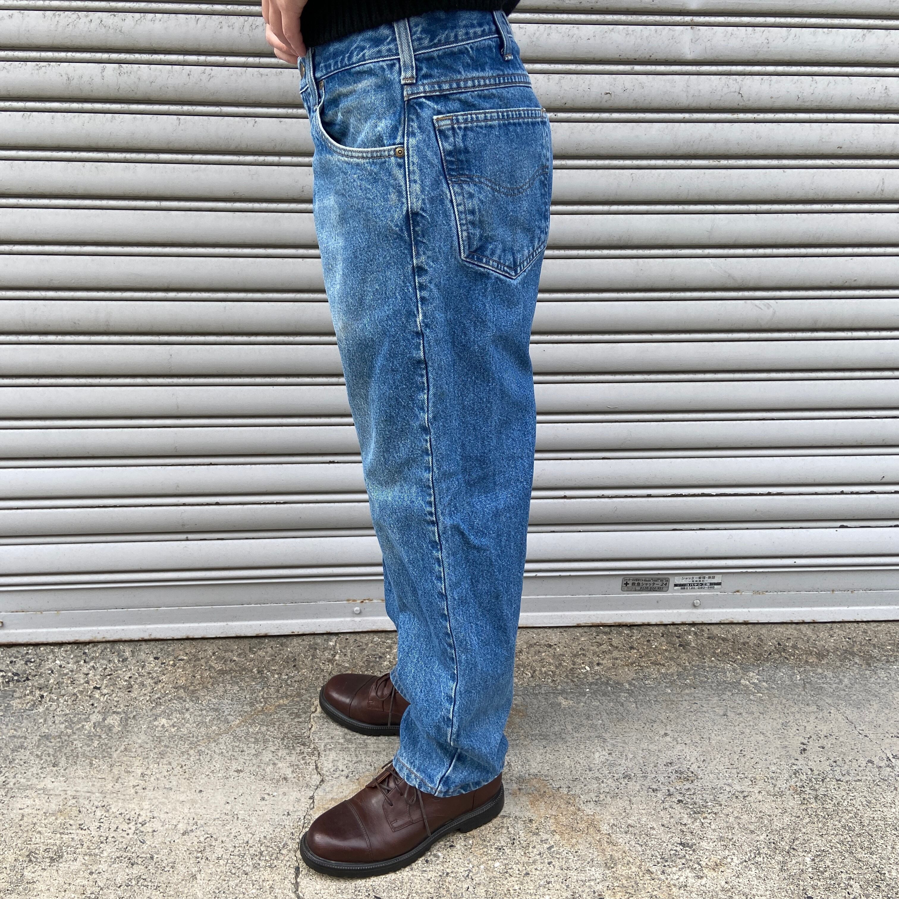 90s carhartt テーパードデニムパンツ インディゴカラー W33L30 | 古着
