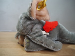 オールド シュタイフ 眠りゾウ Steiff Floppy Ele 17cm
