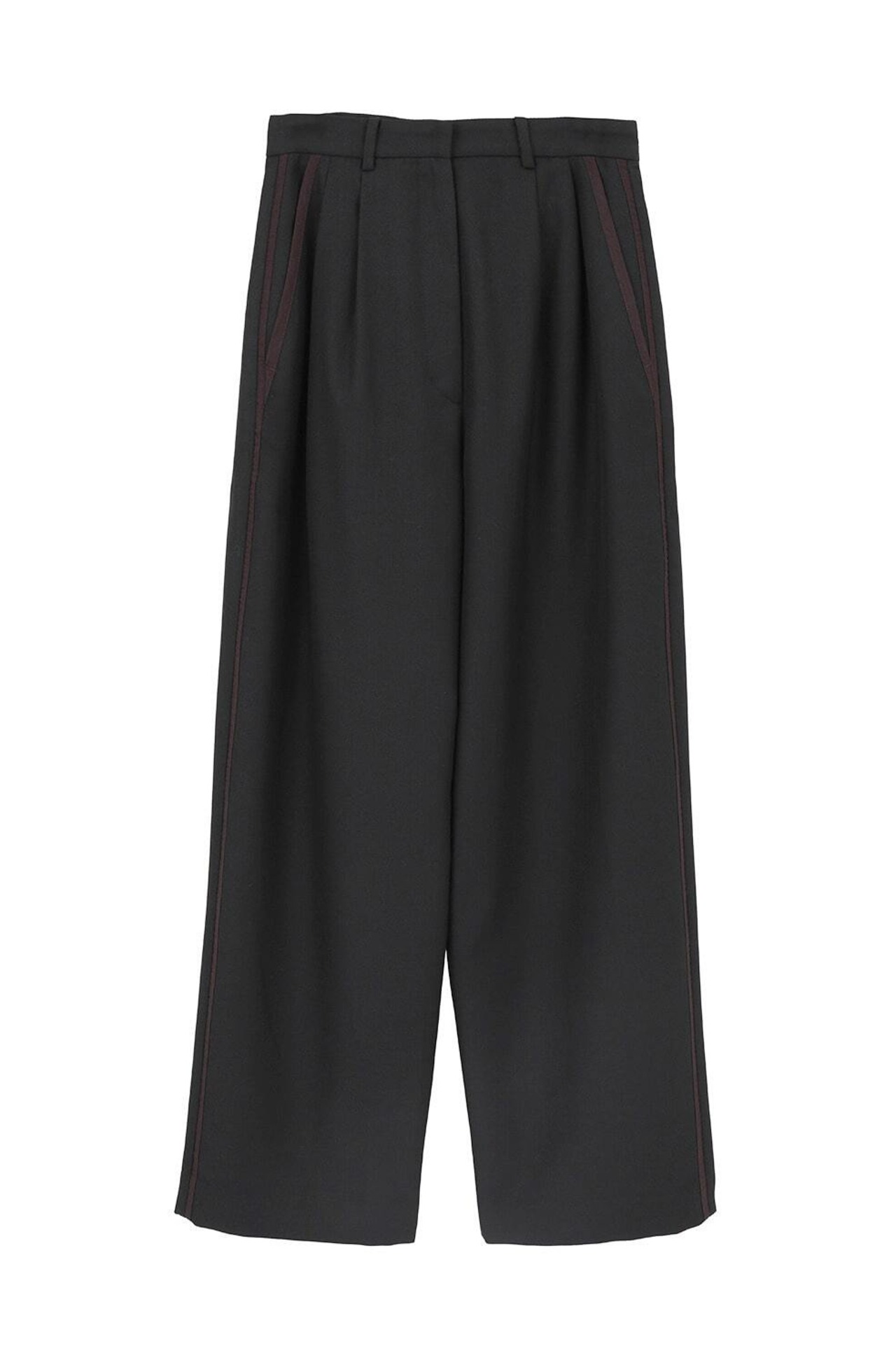 CLANE HERRINGBONE LINE PANTS