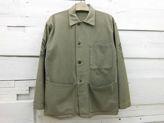 1940's USMC ミリタリー HBTジャケット U.S. MARINE CORPS ビンテージ