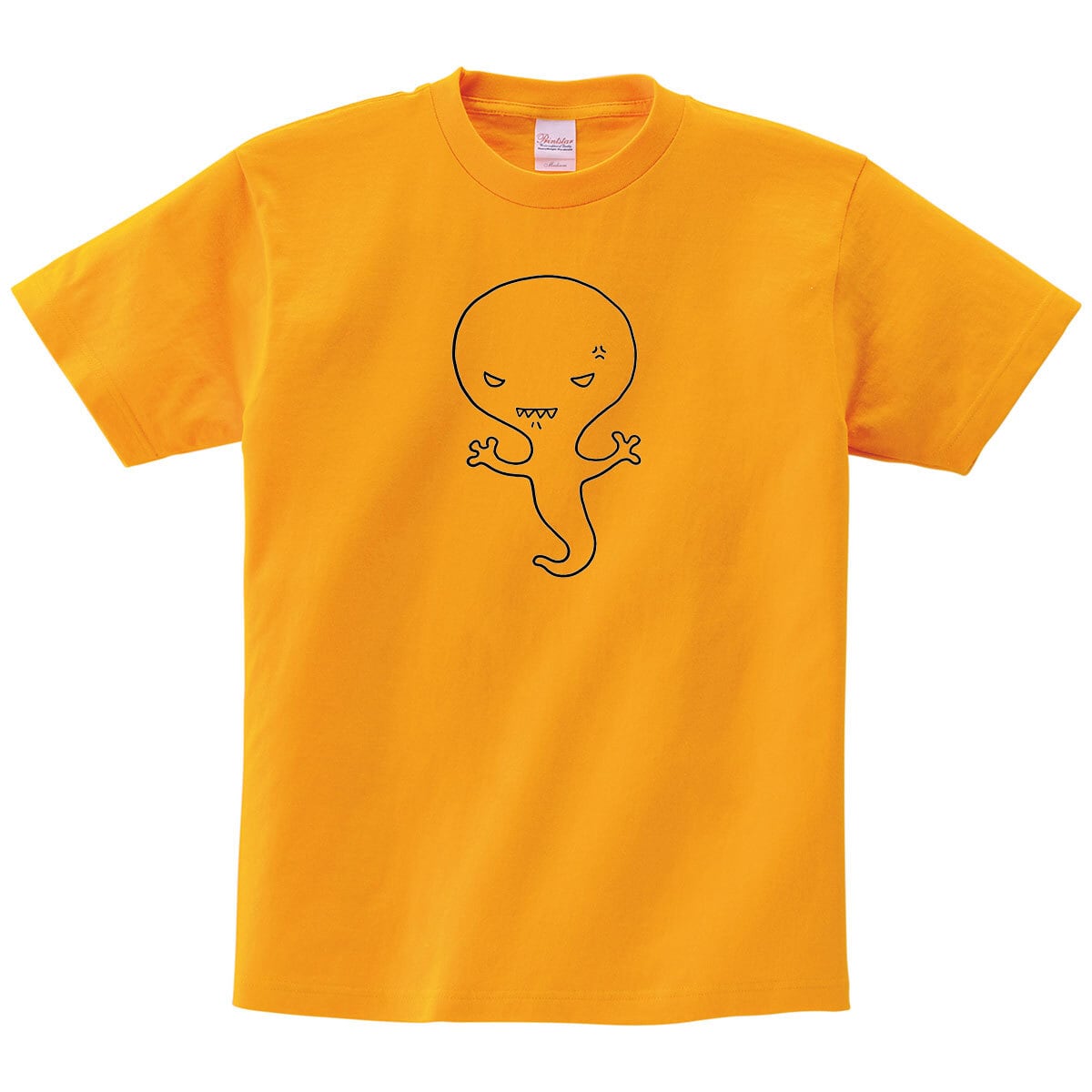 ぶち切れオバケ os56 おもしろTシャツ ゆるキャラ ユニーク かわいい  ぶちギレ