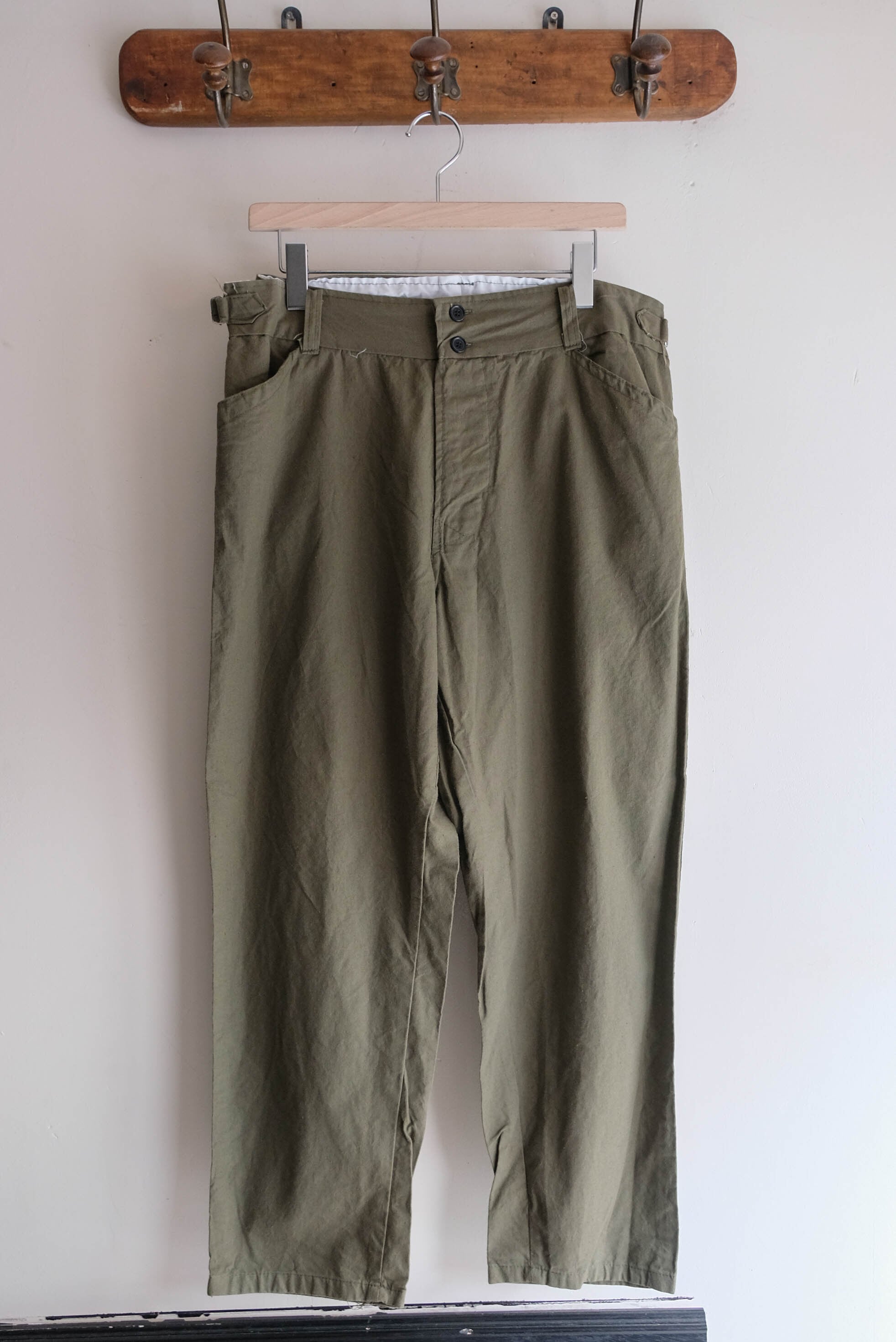 フレンチチャイナパンツ オリーブ | militaria & encore
