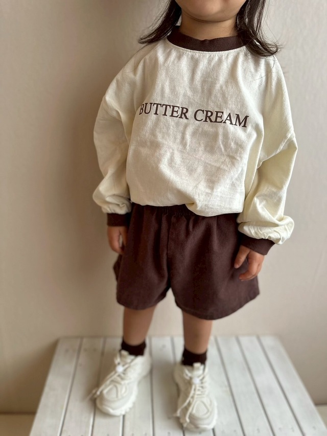 《即納》送料無料【lalaland】Butter Color Block T-shirt