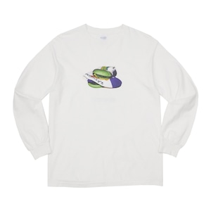 WHIMSY / POISON L/S TEE WHITE