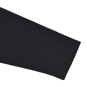 【WE11DAM】BLACK UNIVERSITY LOGO LONG-SLEEVED T-SHI