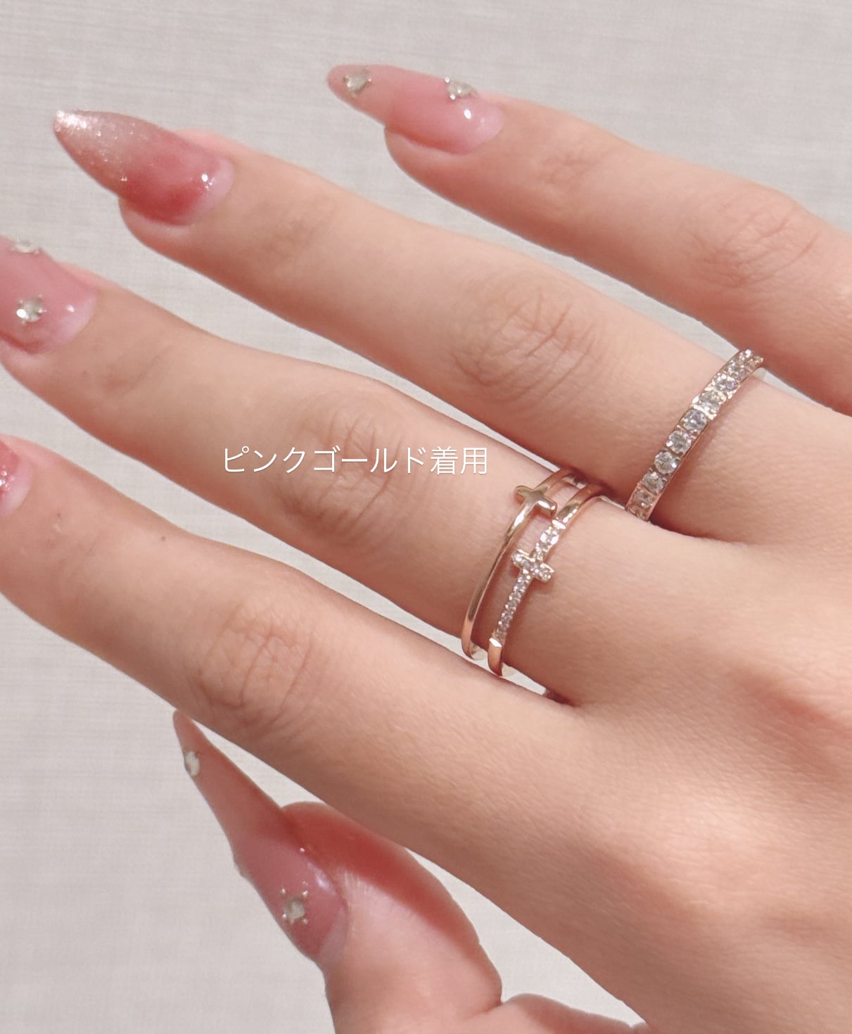 ダブルクロスリング [274] | SASSY ANGEL