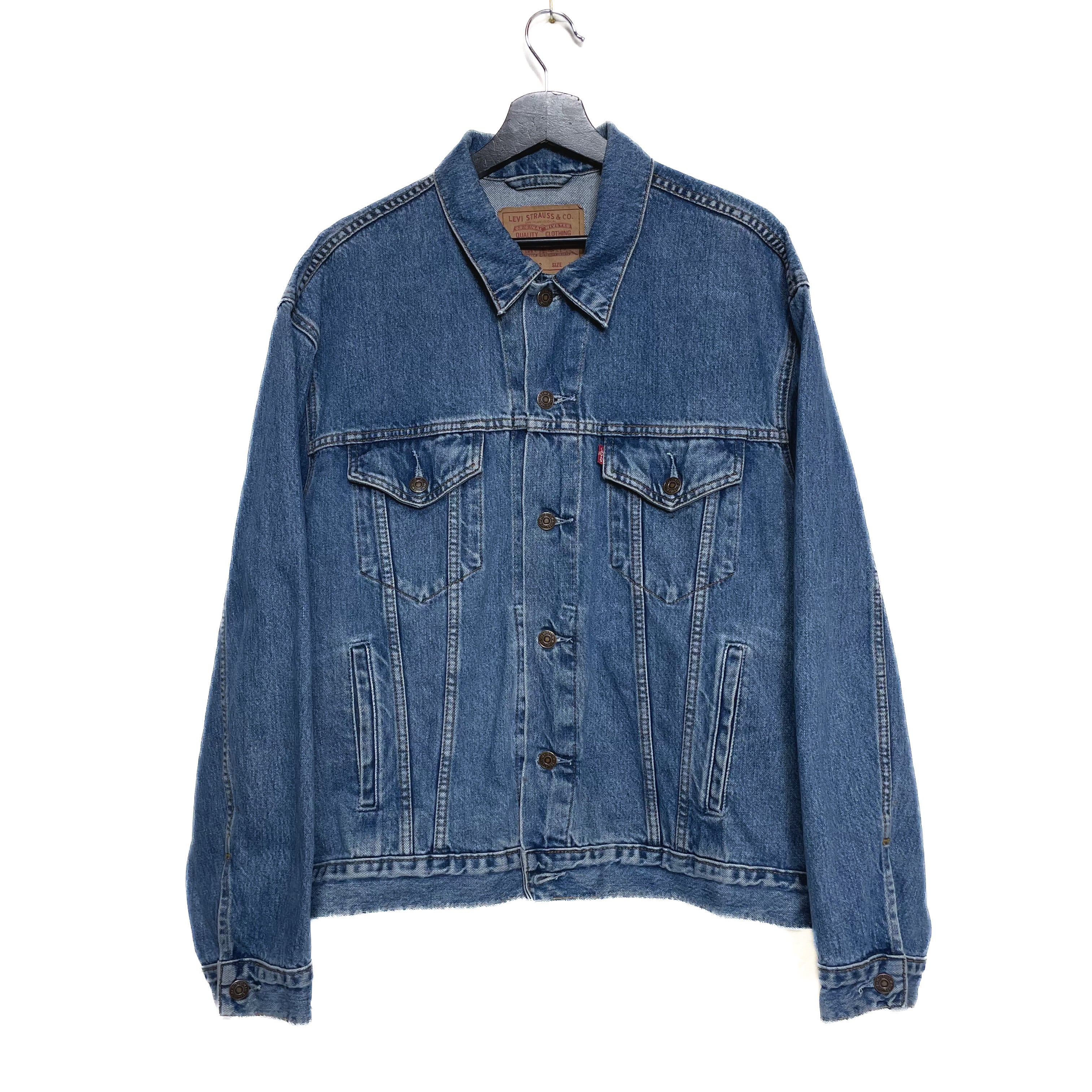 美品 米軍 DSCP ユーティリティジャケット 短丈 中綿入り L-S