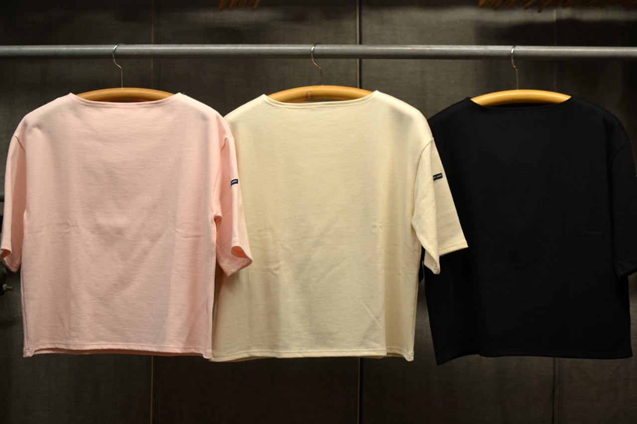 IENA SAINT JAMES ウエッソン ドロップショルダー ベージュ3 SAINT JAMES OUESSANT DROPSHOULDER（セントジェームス ウエッソン