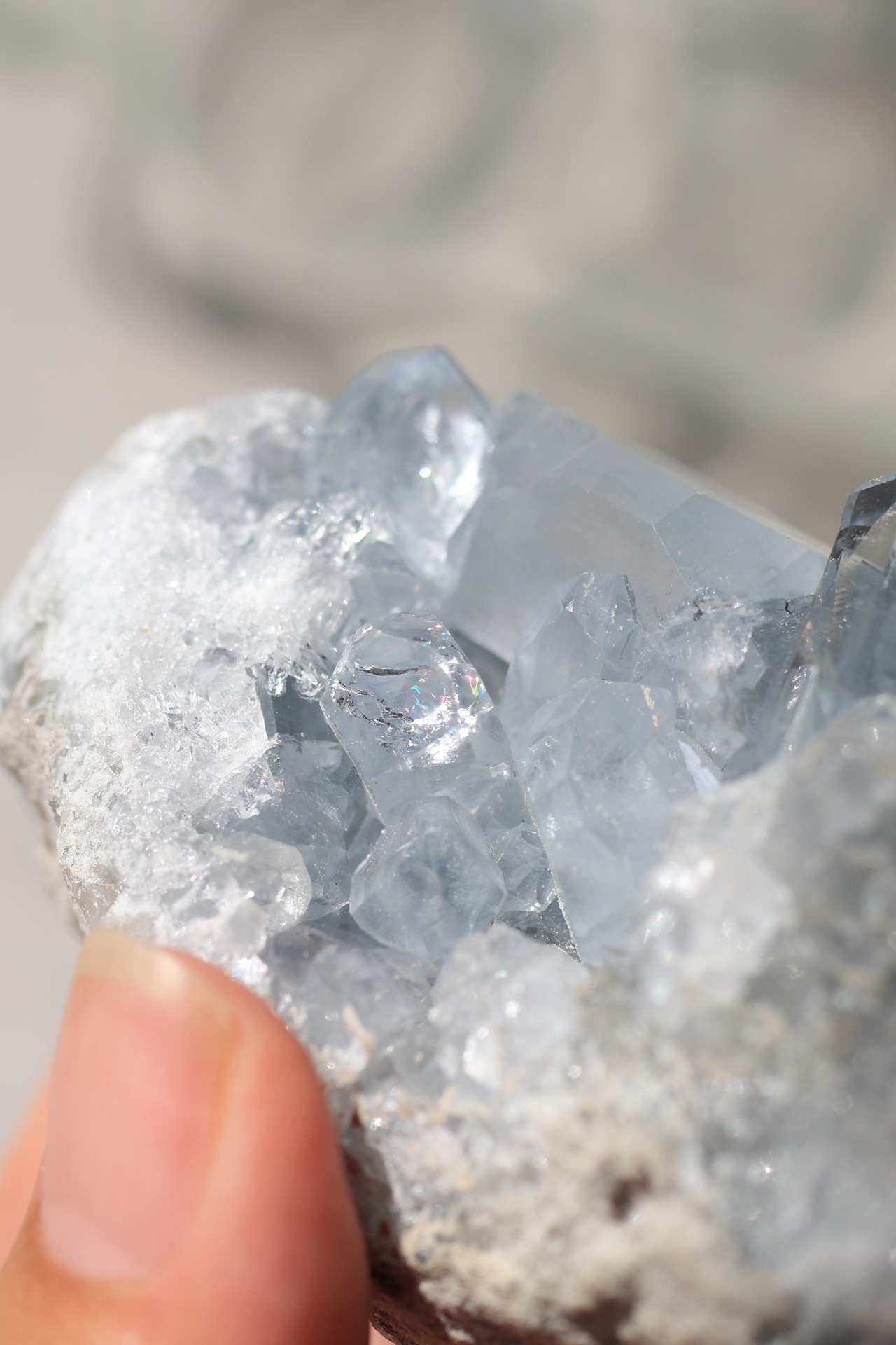 セレスタイト「空と天使」Celestite ◇ 天然石・鉱物・パワーストーン・原石 | st00370