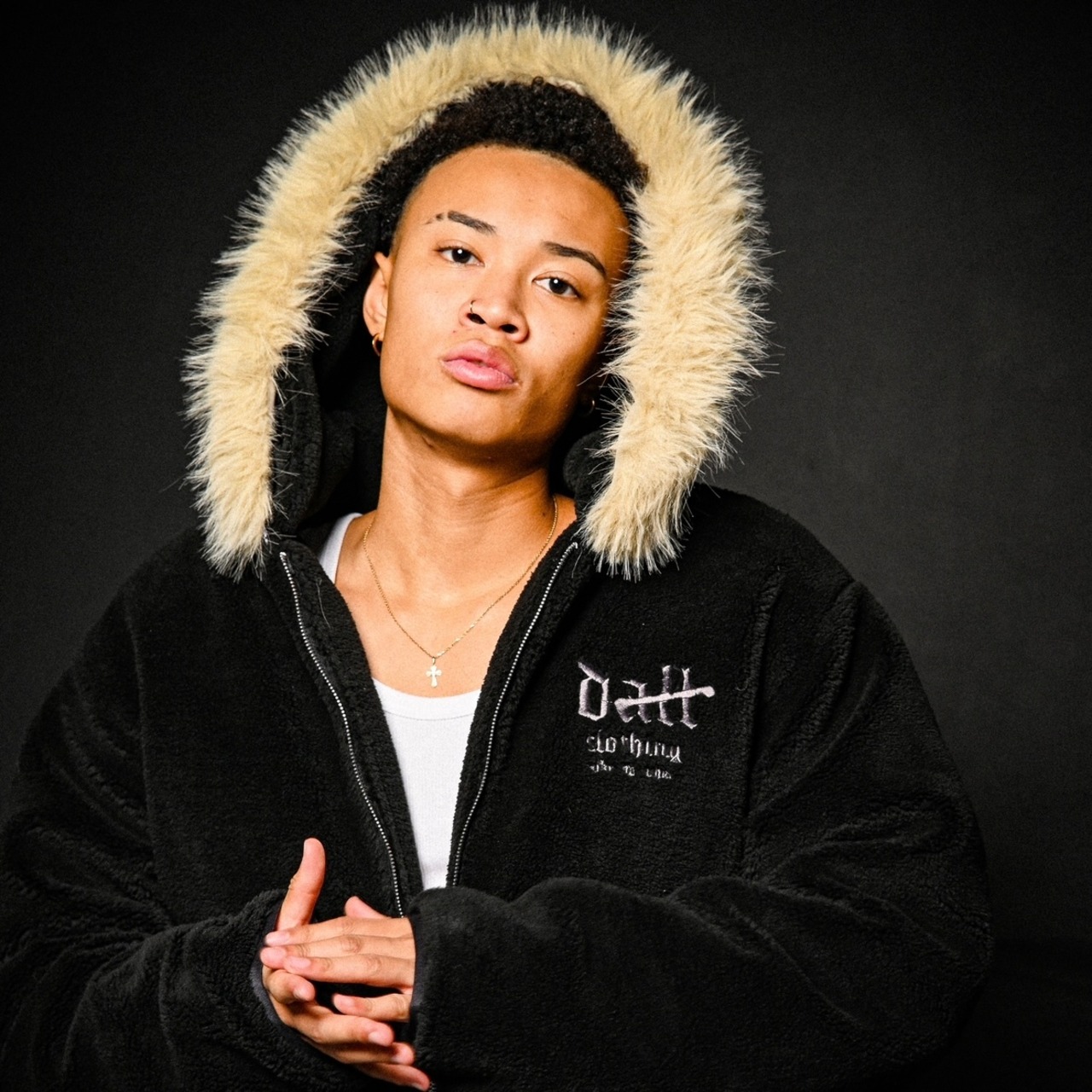 OG LOGO FLEECE FUR JACKET