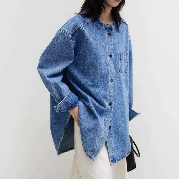 ウォッシュデニムアウトウェアシャツ B0204