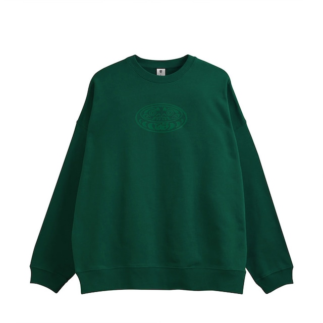 Daruma Crew Neck Sweat (ダルマ クルー ネック スウェット)【AllGray×Gray】
