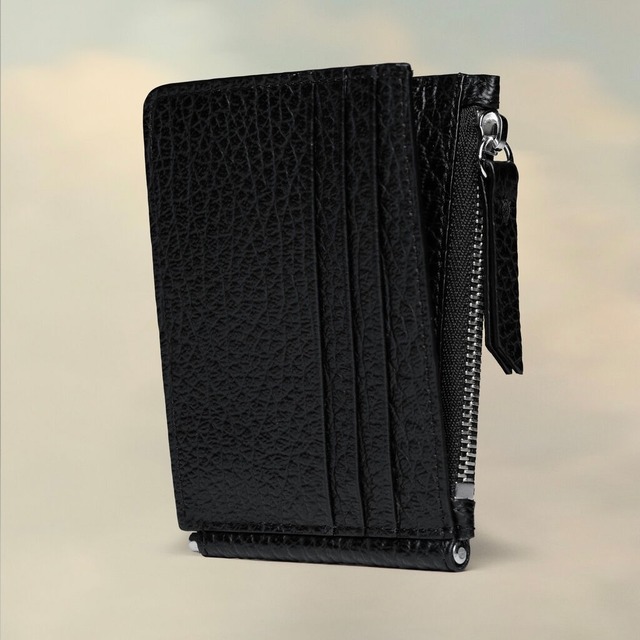 Maison Margiela【メゾン マルジェラ 】BIFOLD WALLET WITH CLIP (SA1UI0022 P4455 BLACK) .