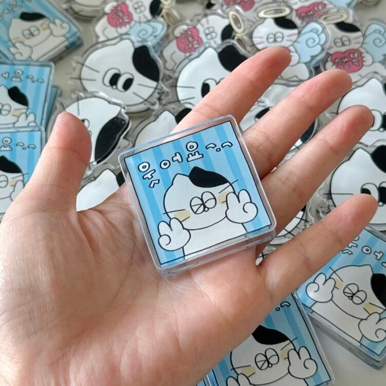 テテちゃんアクリルクリップセット1点入荷 シネマコレクション cinemacollection ハローキティ クリップ
