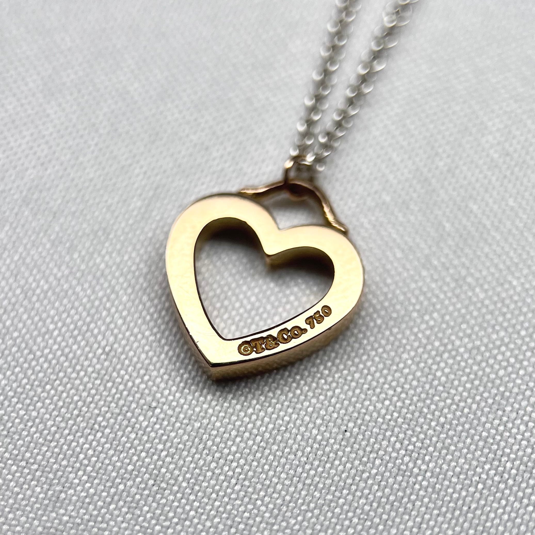Tiffany&Co. ティファニー ダブル センチメンタルハート ネックレス 