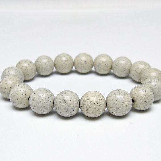北投石 ブレスレット 12mm 一点物 メール便可 111-50141