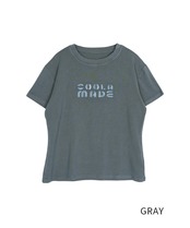 【直営限定ITEM】COOLAロゴプリントコンパクトTシャツ (GRAY)　CQ-47066H