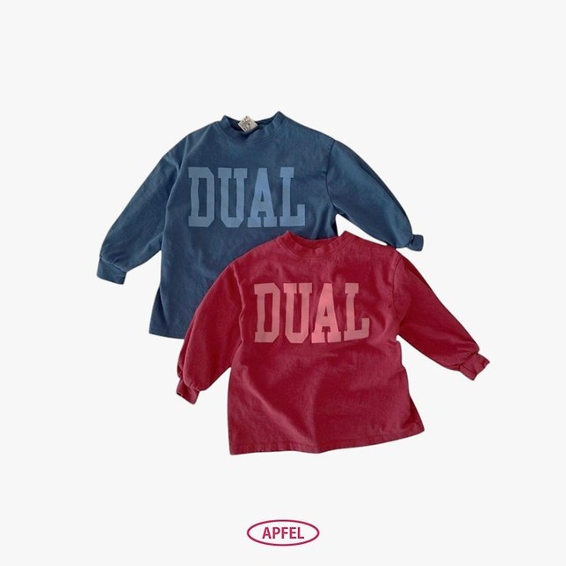 【取寄】APFEL｜ドゥアルロングTシャツ｜秋服｜韓国子供服｜26/AT