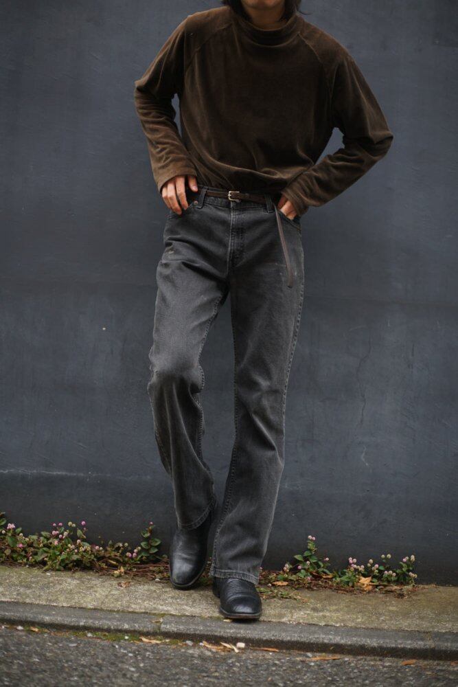 Levis 517 Black Stretch [Levis 517-0300 Made in USA] Vintage Black