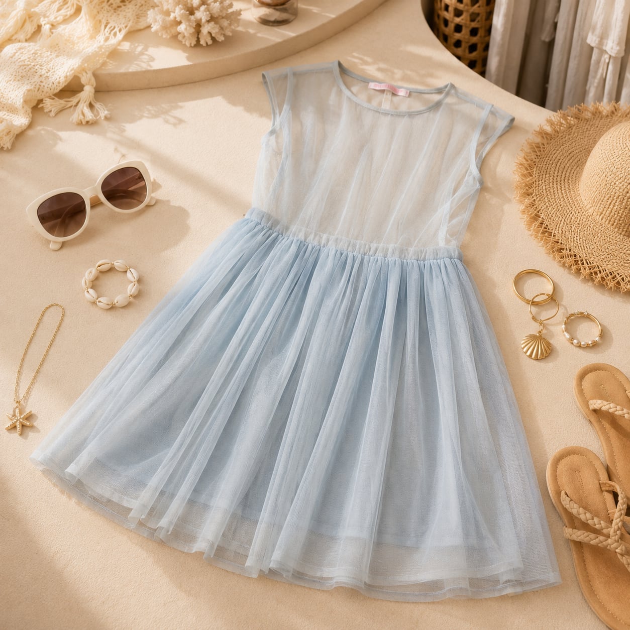 Tule mini dress / tops