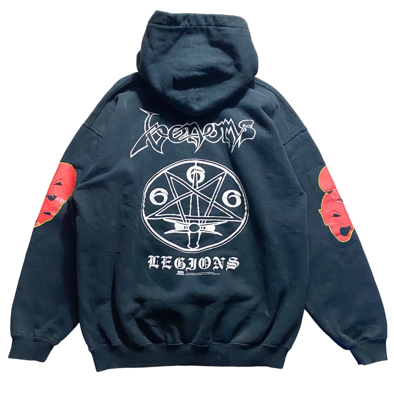 2003’s VENOM music print sweat parka