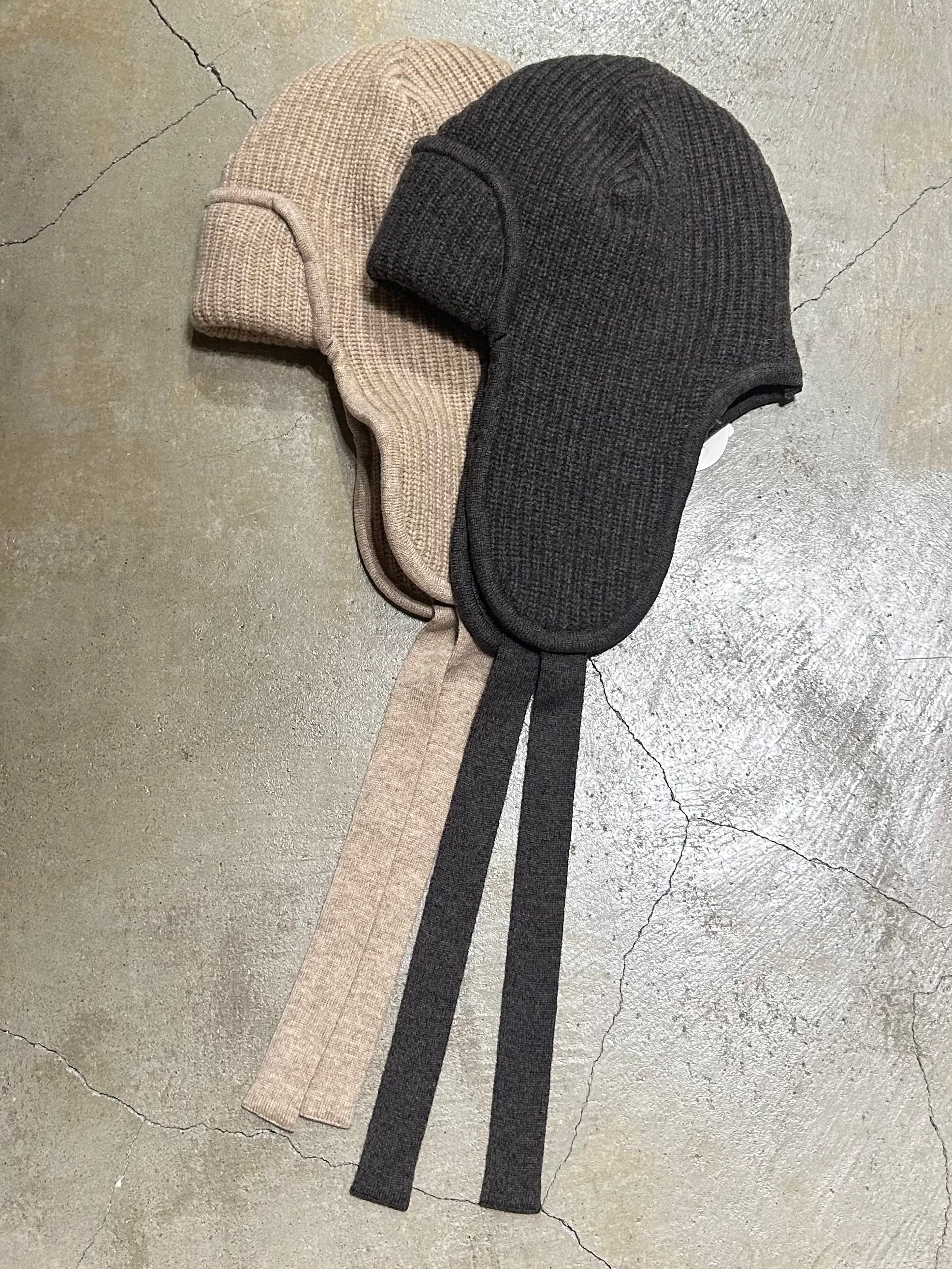 未使用】フミエタナカ FUMIETANAKA earcoverknitcap 23AW】 FUMIE