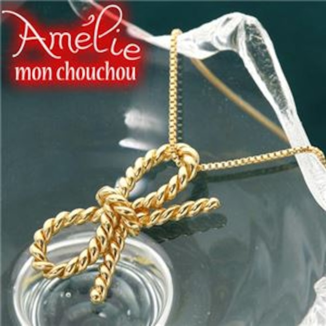 Amelie Monchouchou【タルトシリーズ】ネックレス ピンクゴールド（PG）
