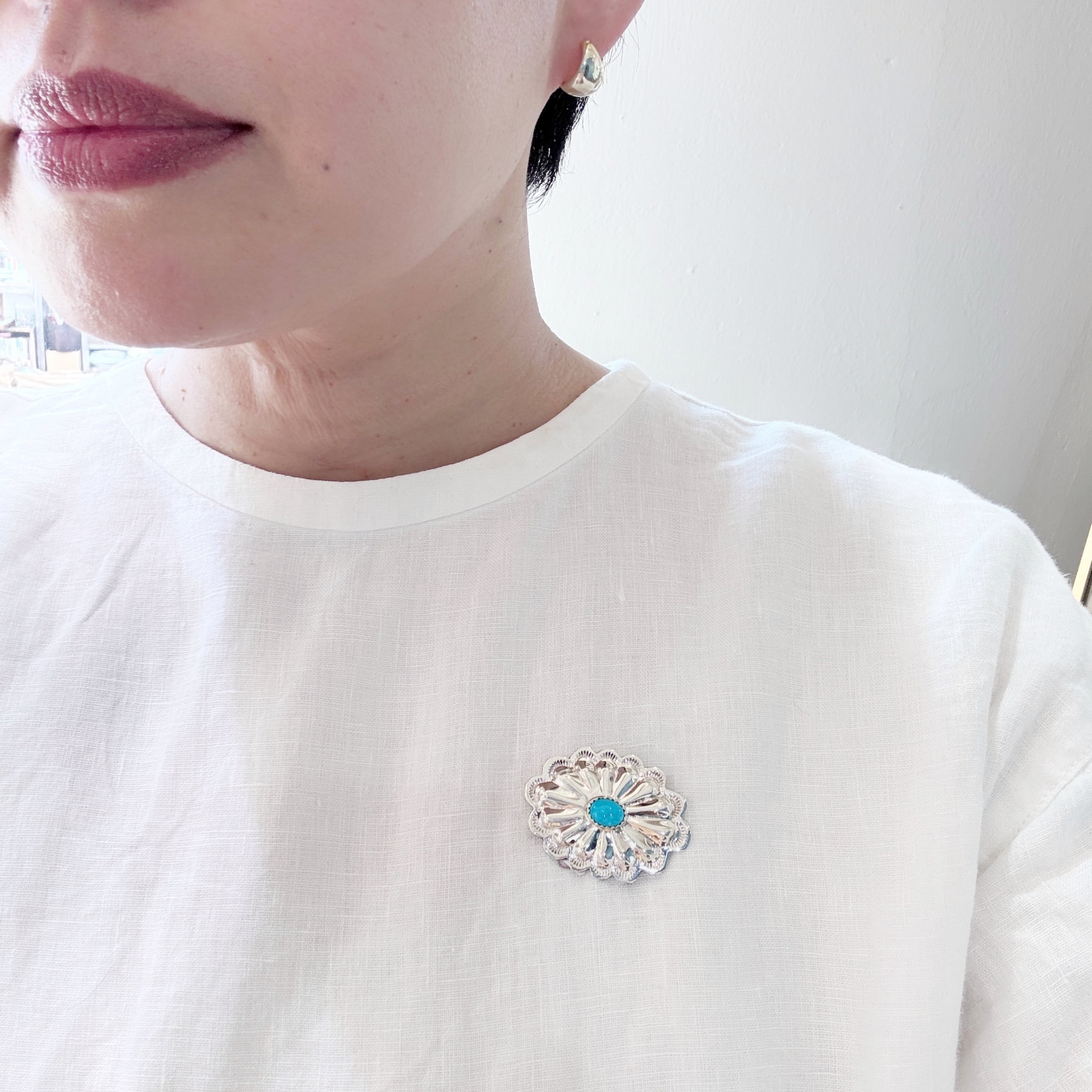 Indian Jewelry》オーバルコンチョ スリーピングビューティー