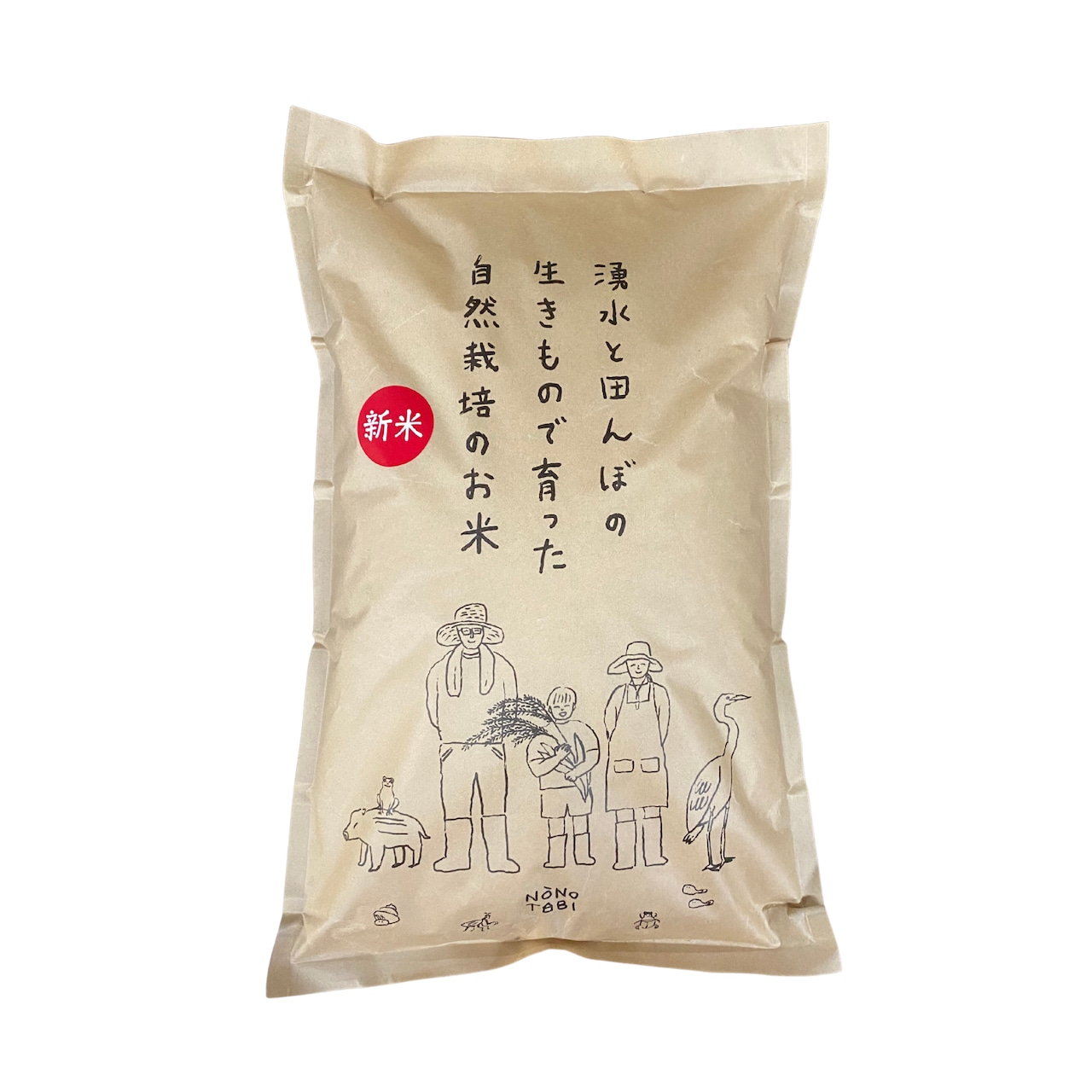 ノノタビNONOTABI 令和8年産 新米 白米5キロ