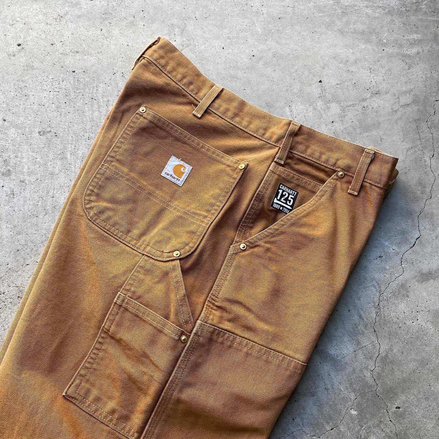 Carhartt カーハート ダブルニー ダック地ワークパンツ 125周年モデル 
