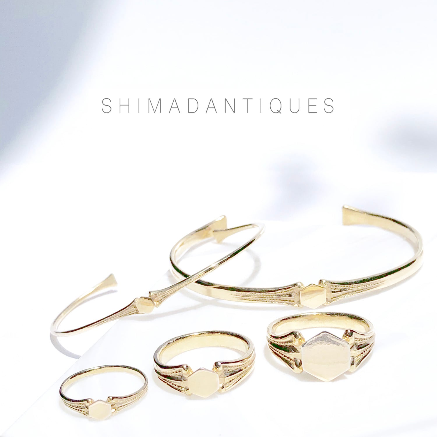 Baby Bangle・Medium／K18 | SHIMADANTIQUES