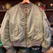 80s U.S. AIR FORCE MA-1 FLIGHT JACKET MIL-J-8279F USAF 実物 MEDIUM