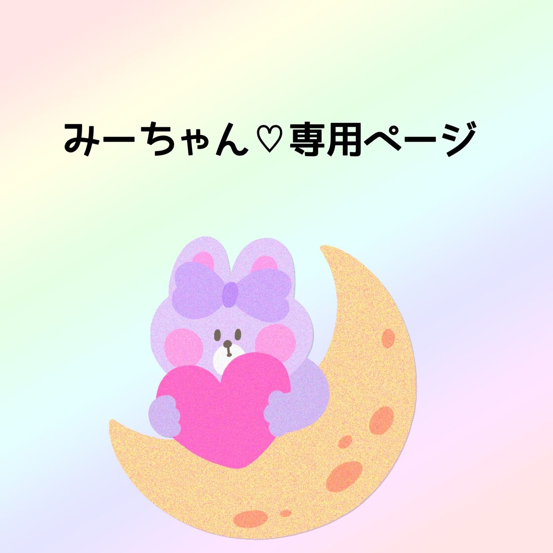 みーちゃん様♡専用ページ | Pay ID