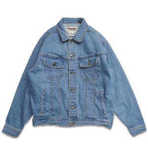 古着 ラングラー Wrangler デニムジャケット ジージャン 表記：L　gd408902n w60325