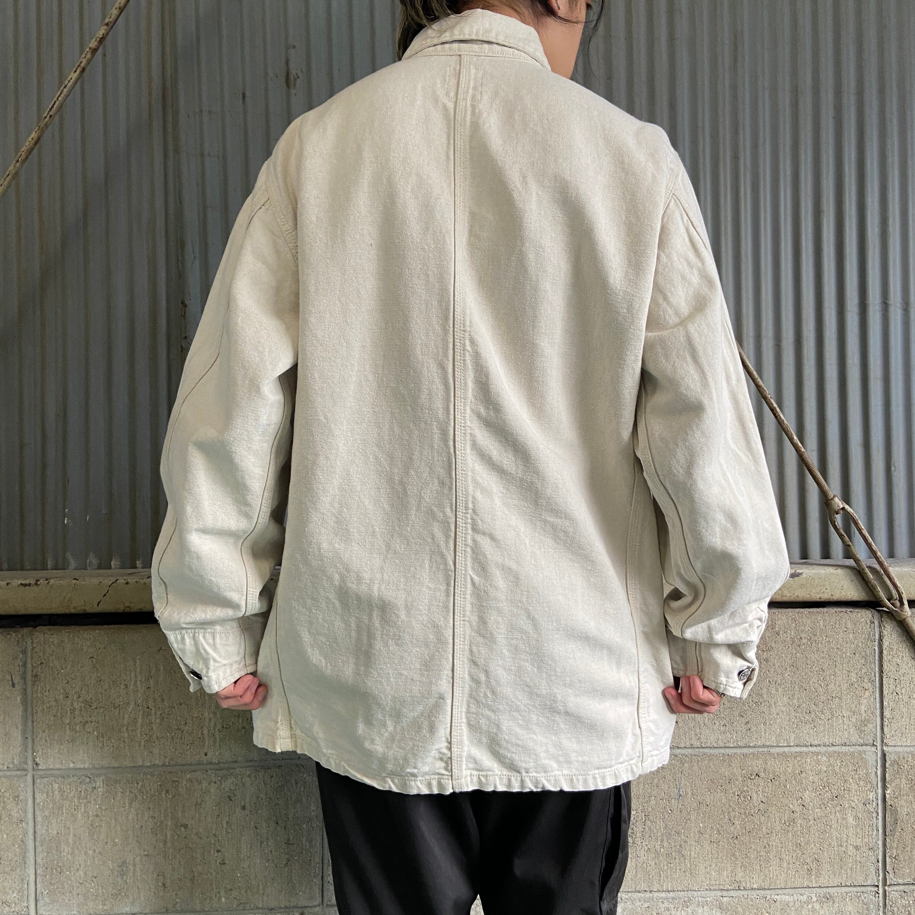 Ober ORIGINAL JEANS カバーオール コットン×リネン ワークジャケット
