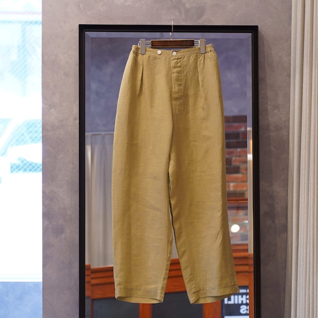 HERILL (へリル) 24SS "Linen Ramie Easy Pants" -Beige-