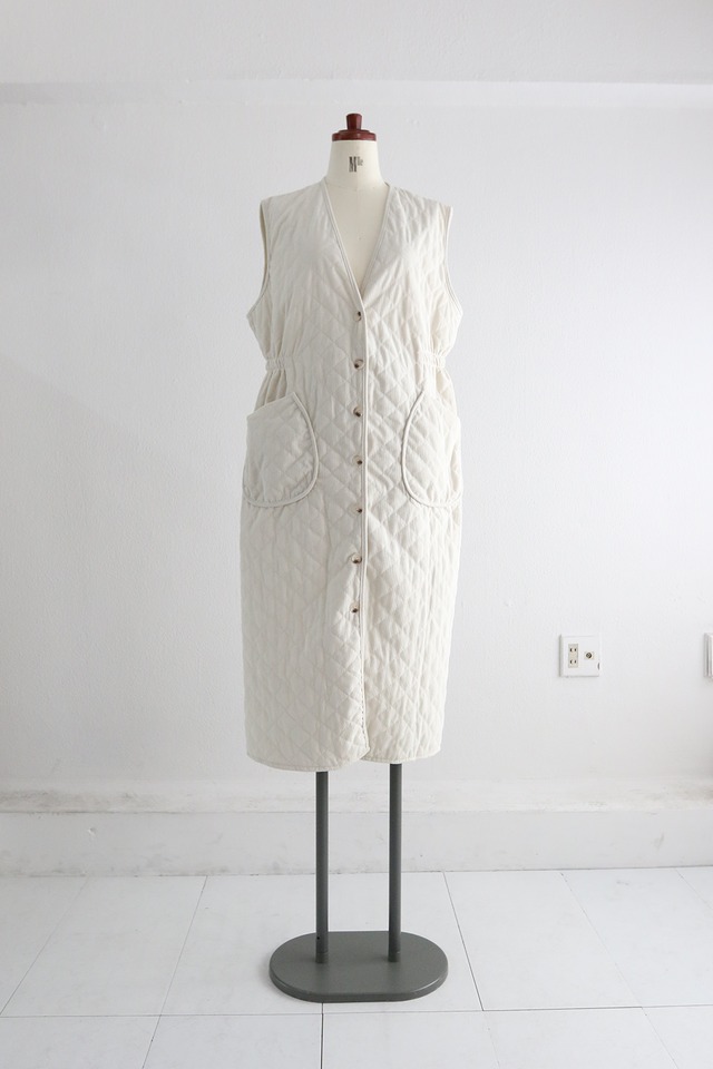 コーデュロイキルトワンピース(5W43017H)